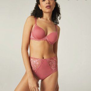 Simone Perele | Carissa 3D Plunge Bra | Pink | 34E